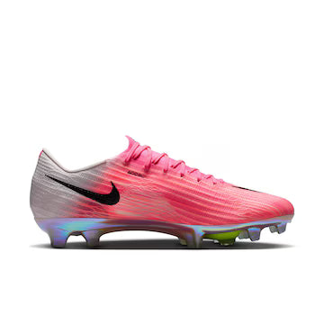 Chuteira Nike Air Zoom Mercurial Superfly 11 Elite FG - Breakout Pack -Rosa e Branco