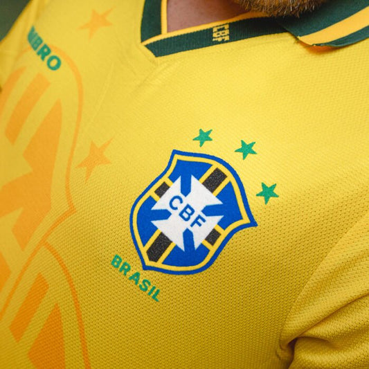 Camisa Seleção Brasileira 1994 I - Pronta Entrega