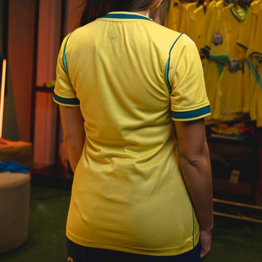 Camisa Feminina Seleção Brasileira 2026/27 I - Pronta Entrega