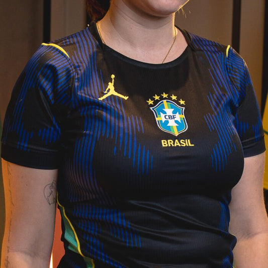 Camisa Feminina Seleção Brasileira 2026/27 II - Pronta Entrega