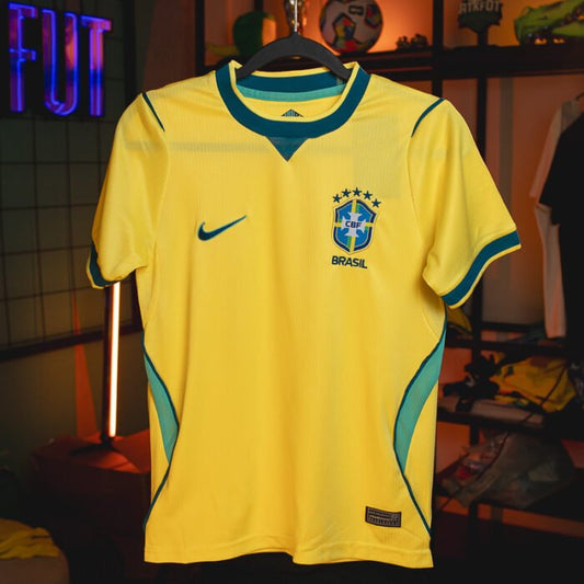 Conjunto Infantil Seleção Brasileira 2026/27 I - Pronta Entrega