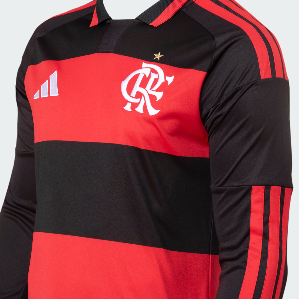 Camisa Manga Longa Adidas Flamengo 2026/27 I — imagem 5