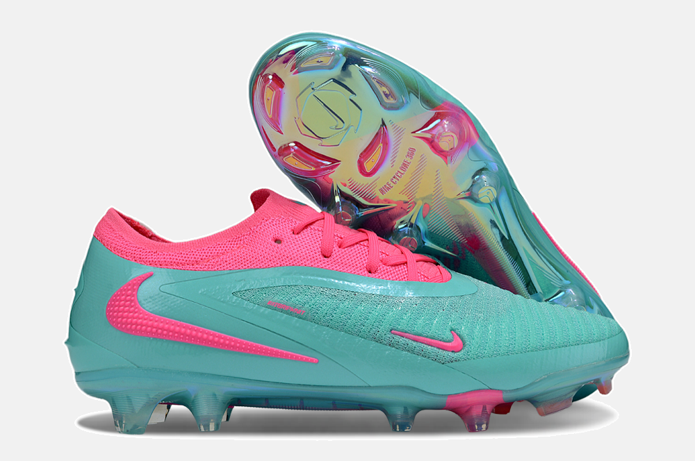 Chuteira Nike Phantom 6 Elite FG - Azul e Rosa - imagem 8