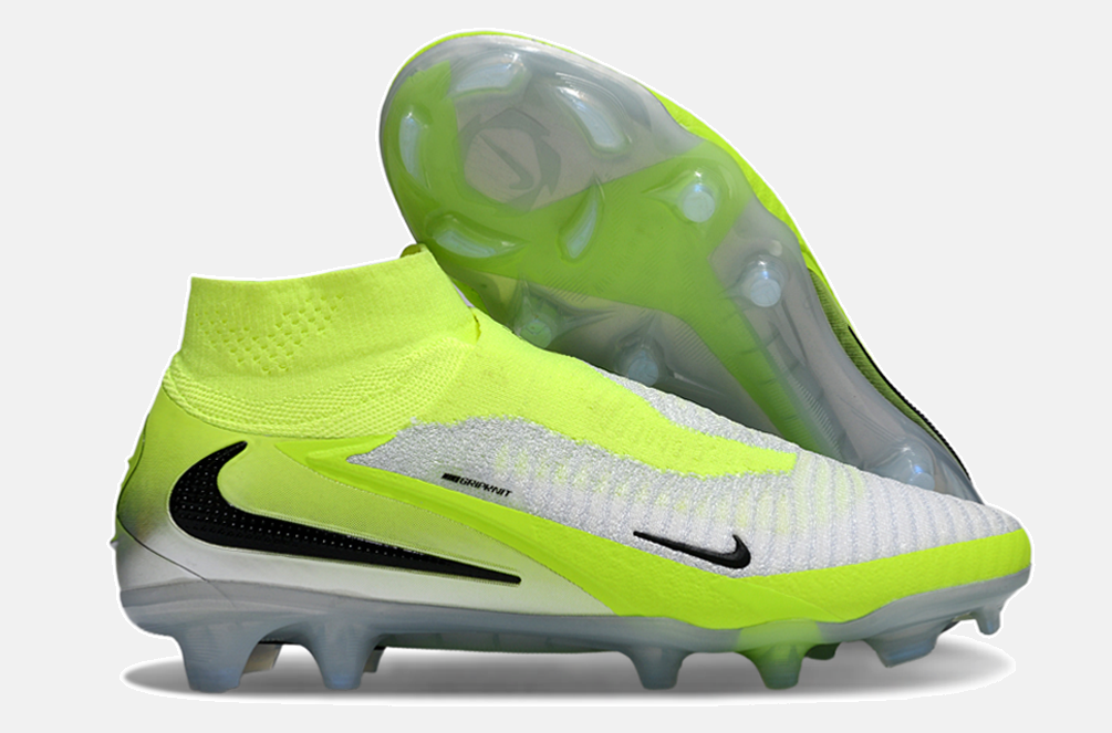 Chuteira Nike Phantom 6 Elite FG - Verde e Branca