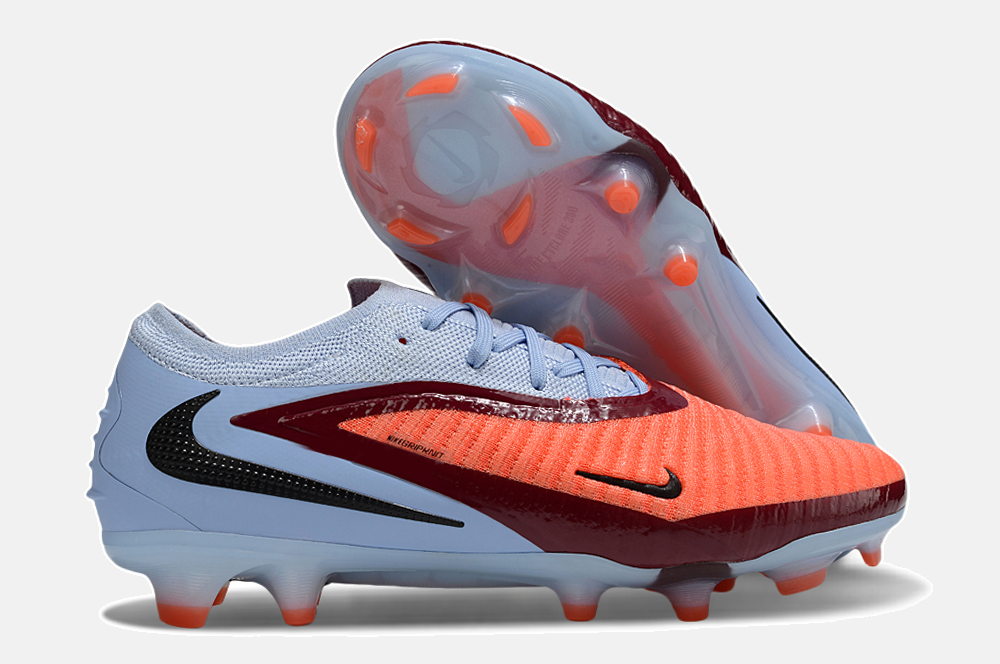 Chuteira Nike Phantom 6 Elite FG - Roxa e Laranja - Pack Scary Good