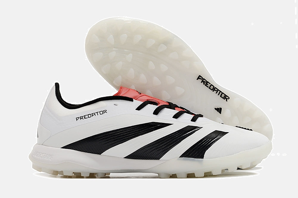 Chuteira Society Adidas Predator Elite 24 TF - Branca e Preta