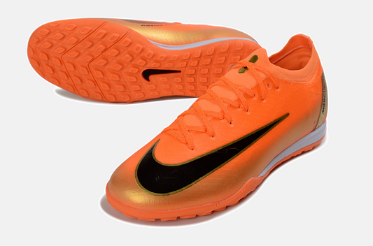 Chuteira Society Nike Air Zoom Mercurial Vapor 16 Elite TF - Laranja - Déjà vu