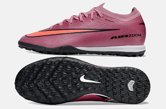Chuteira Society Nike Air Zoom Mercurial Vapor 16 Elite TF - Rosa, Vermelha e Preta - Scary Good Pack - MAGNUM SPORT*