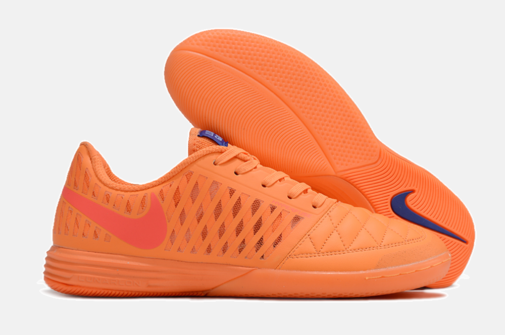 Tênis Futsal Nike Lunar Gato IC - Laranja