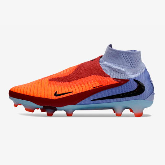 Chuteira Nike Phantom 6 Elite FG - Roxa e Laranja - Pack Scary Good