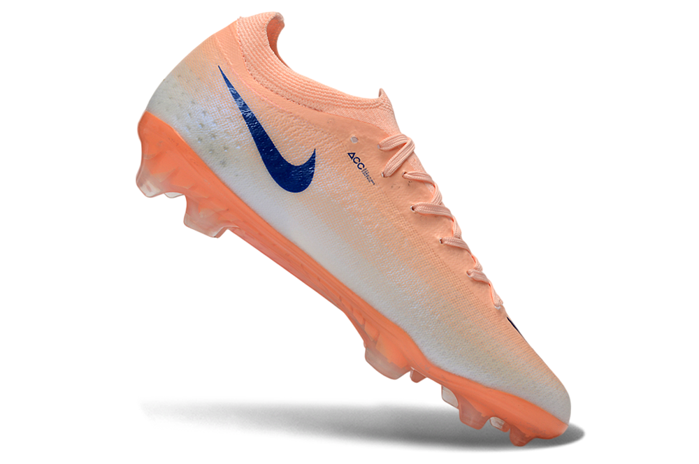 Chuteira Nike Air Zoom Mercurial Vapor 17 Elite FG - Bege e Branco