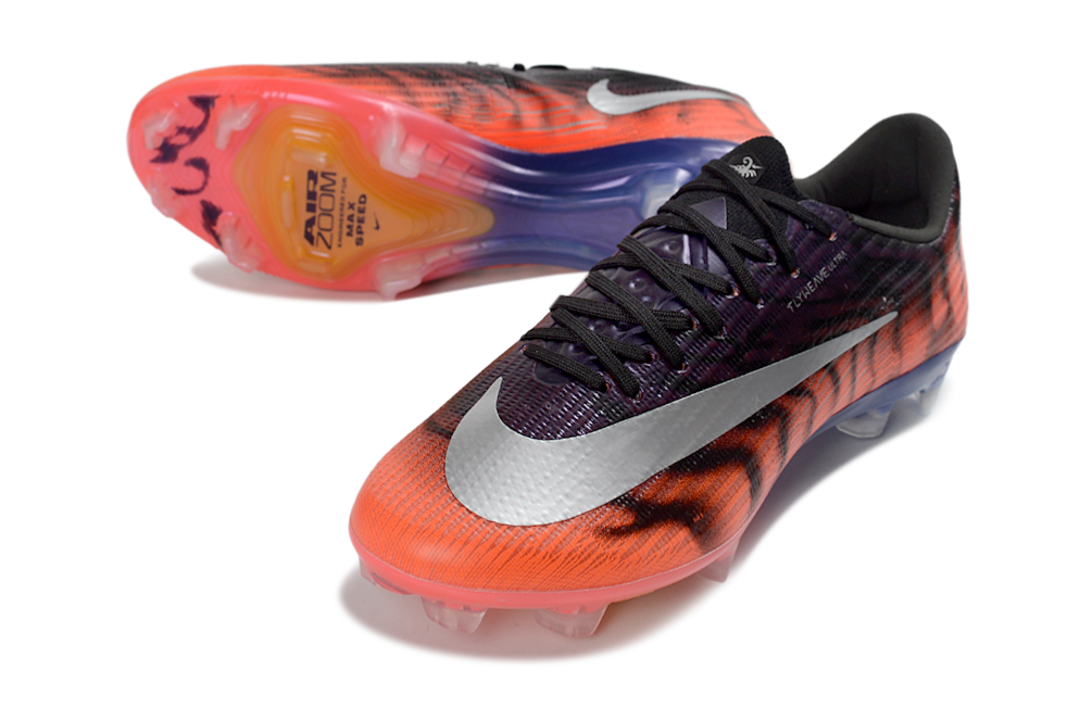 Chuteira Nike Air Zoom Mercurial Superfly 11 Elite FG - Roxa e Laranja
