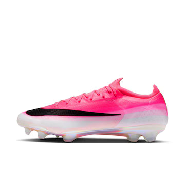 Chuteira Nike Air Zoom Mercurial Vapor 17 Elite FG - Breakout Pack -Rosa e Branco