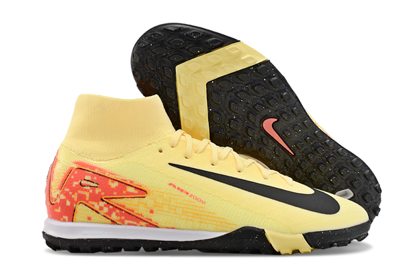 Chuteira Society Nike Air Zoom Mercurial Superfly 10 Elite TF - Amarela