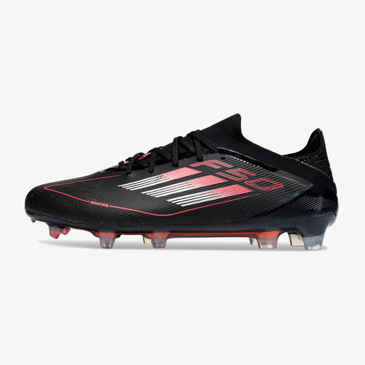 Chuteira Adidas F50 Elite FG - Preta e Vermelha