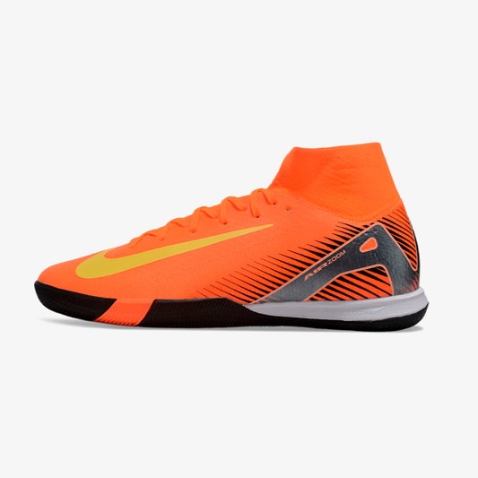 Chuteira Nike Air Zoom Mercurial Superfly 10 Elite  IC - Laranja