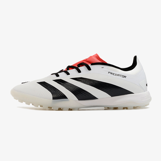 Chuteira Society Adidas Predator Elite 24 TF - Branca e Preta