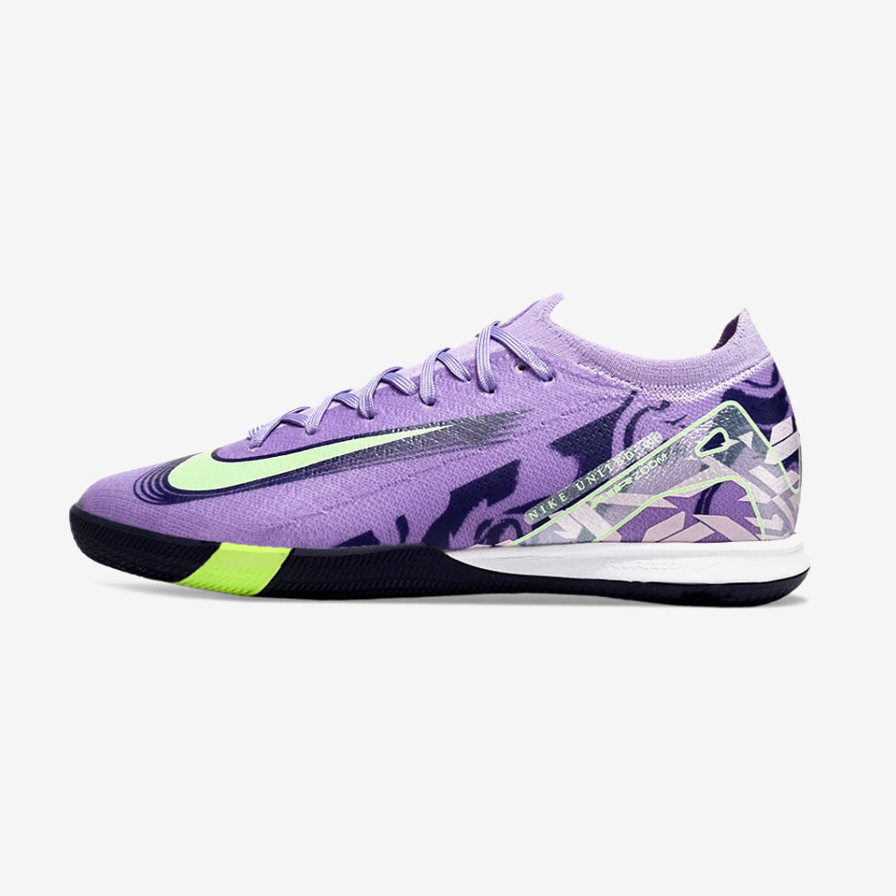 Chuteira Futsal Nike Mercurial Air Zoom Vapor 16 IC - Roxa e Verde