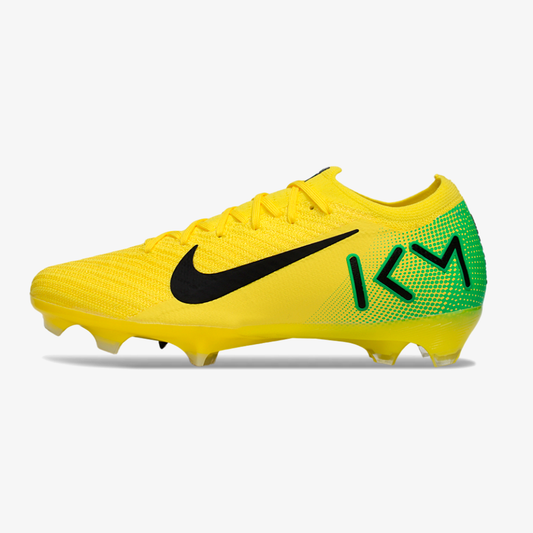 Chuteira Nike Mercurial Vapor 16 Killian Mbappe FG - Amarela e Verde