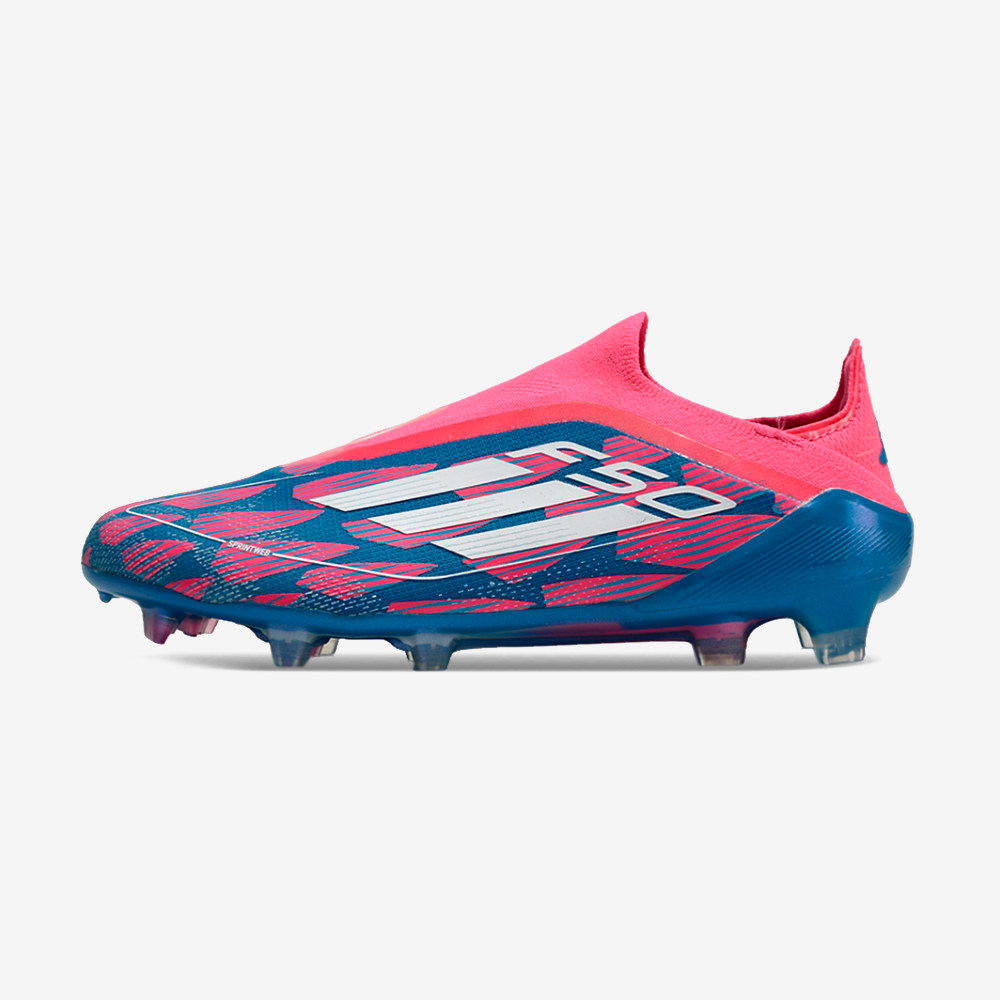 Chuteira Adidas F50 LL FG - Azul e Rosa