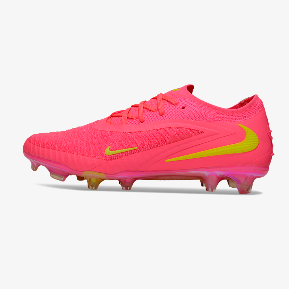 Chuteira Nike Phantom 6 Elite FG - Rosa e Verde