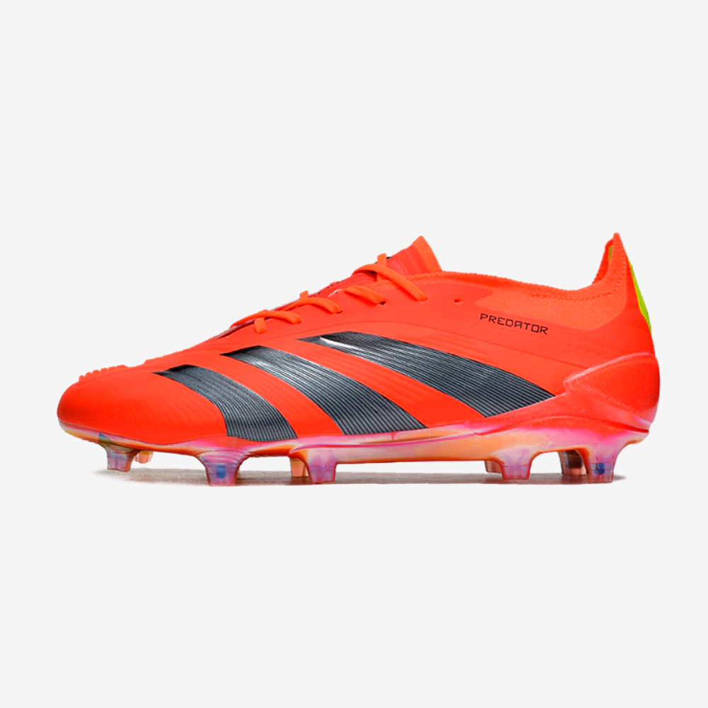 Chuteira Adidas Predator Elite FG - Laranja e Cinza