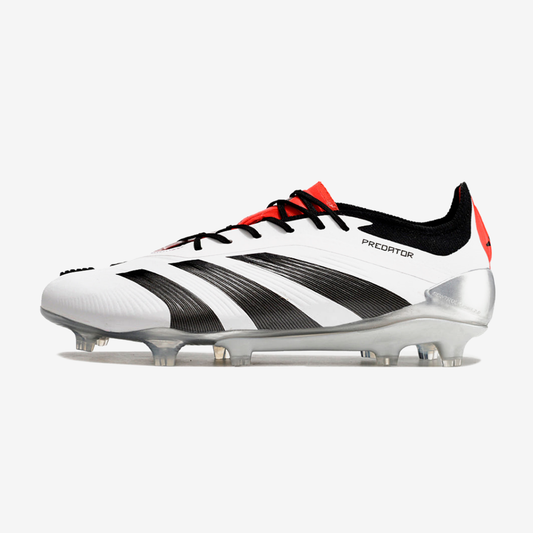 Chuteira Adidas Predator Elite FG - Branca e Preta