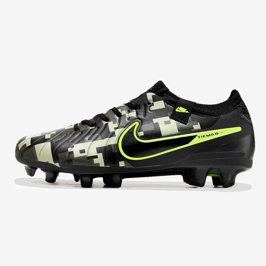 Chuteira Nike Tiempo Legend 10 FG - Preto e Verde