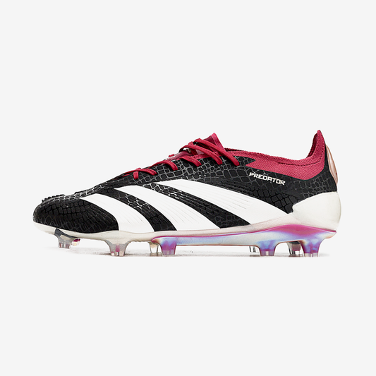 Chuteira Adidas Predator Elite FG - Branca e Preta