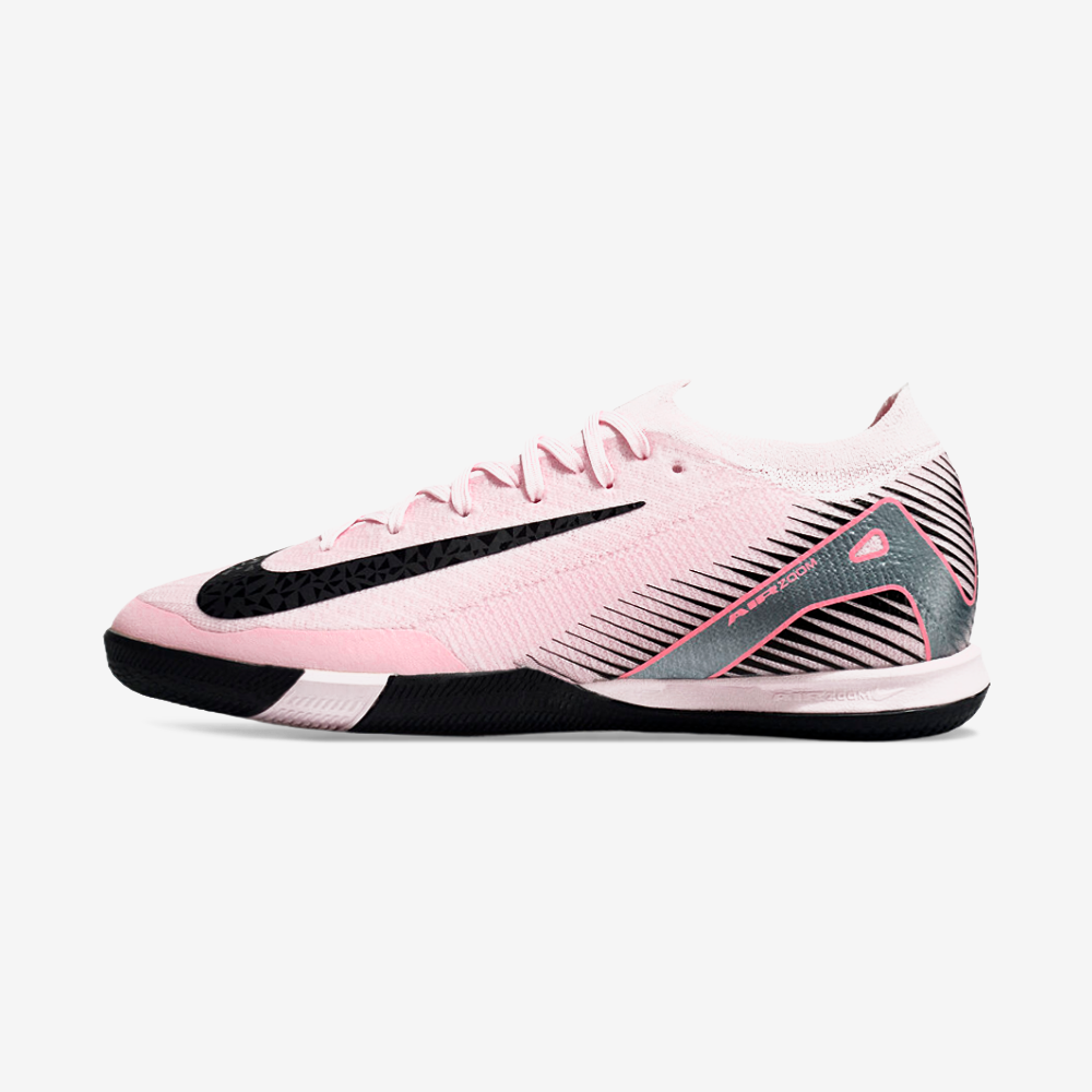 Chuteira Futsal Nike Mercurial Air Zoom Vapor 16 IC - Rosa e Preta