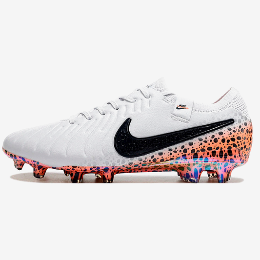 Chuteira Nike Tiempo Legend 10 FG - Laranja e Branco - Pack  Eletric