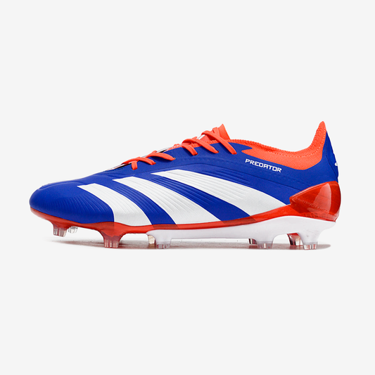 Chuteira Adidas Predator Elite FG - Azul , Branca e Laranja