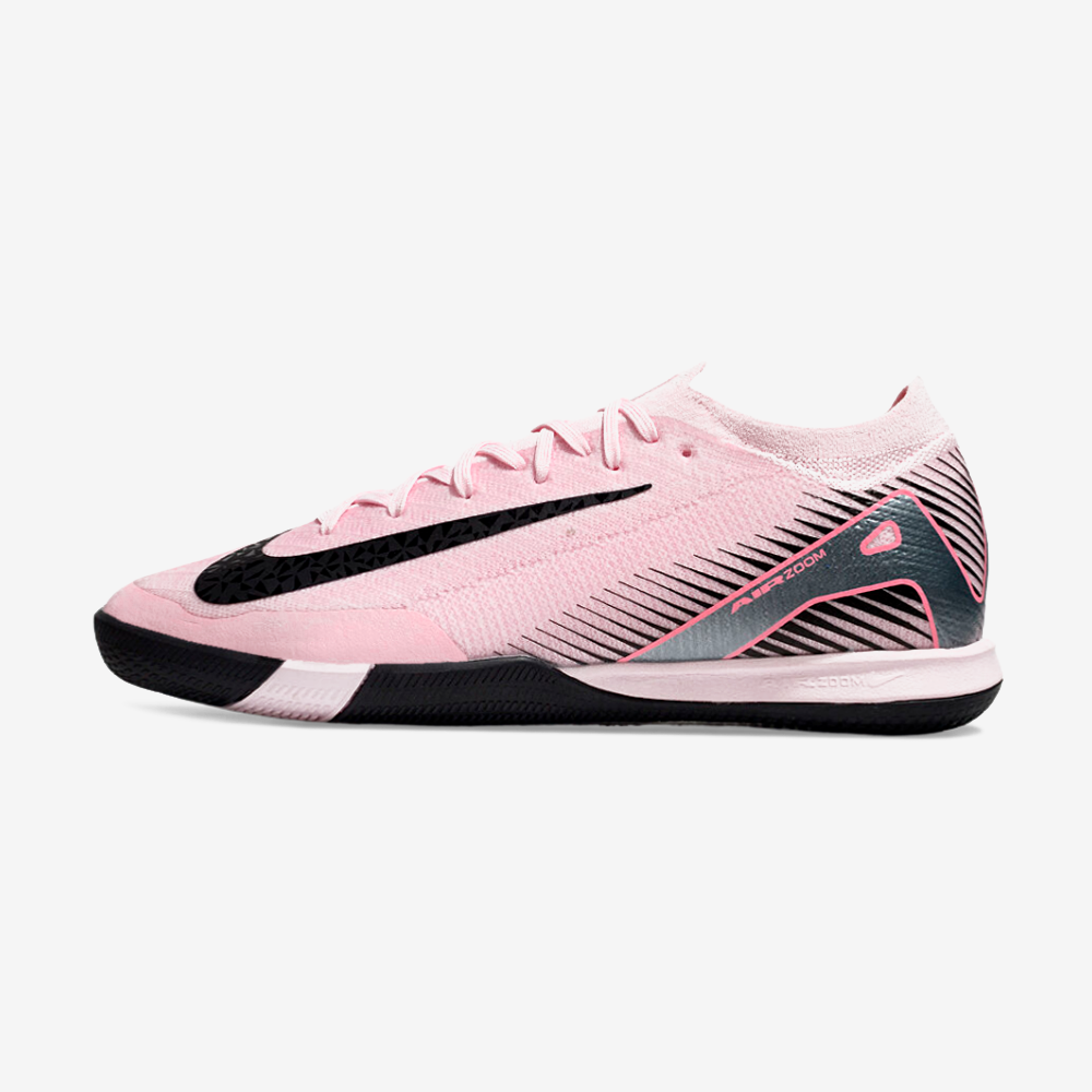 Chuteira Futsal Nike Mercurial Air Zoom Vapor 16 IC - Rosa e Preta