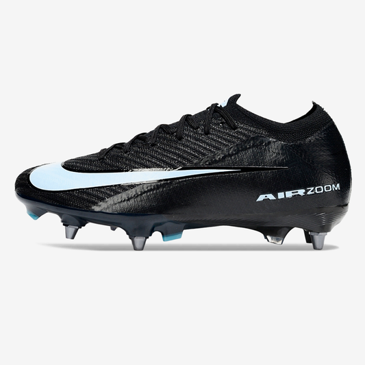 Chuteira Nike Air Zoom Mercurial Vapor 16 Elite SG - Preta e Azul - Shadow Pack