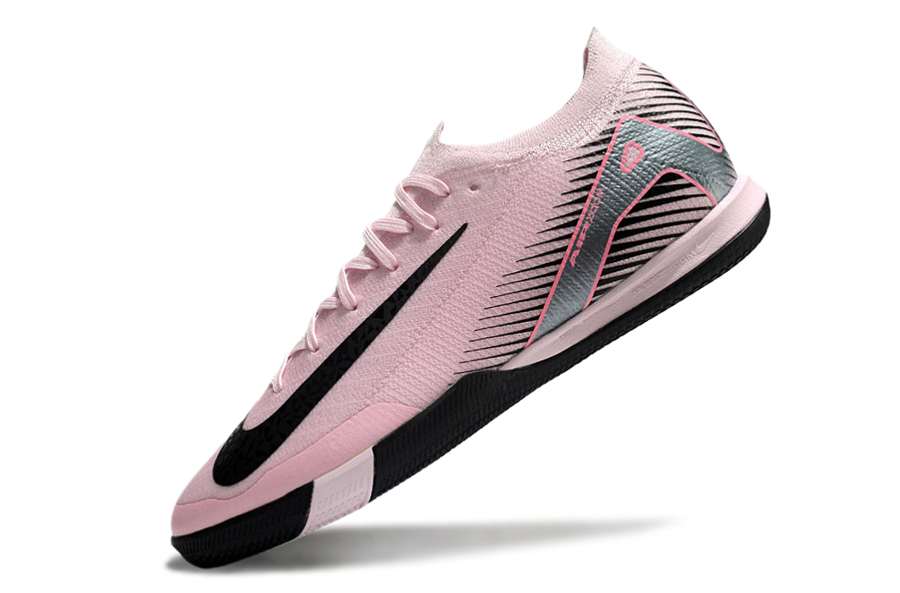 Chuteira Futsal Nike Mercurial Air Zoom Vapor 16 IC - Rosa e Preta