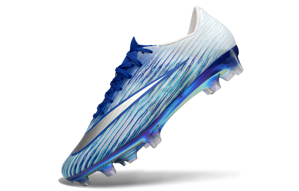 Chuteira Nike Air Zoom Mercurial Superfly 11 Elite FG - Azul e Branco