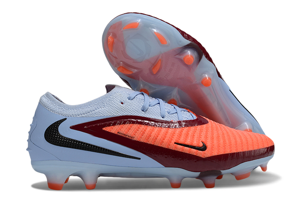 Chuteira Nike Phantom 6 Elite FG - Roza e Laranja - Pack Scary Good