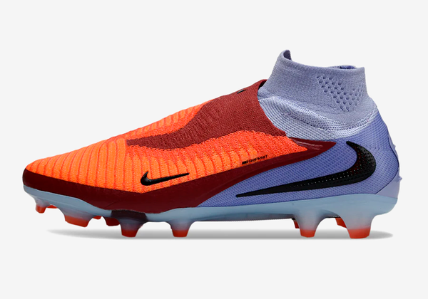 Chuteira Nike Phantom 6 Elite FG - Roxa e Laranja - Pack Scary Good