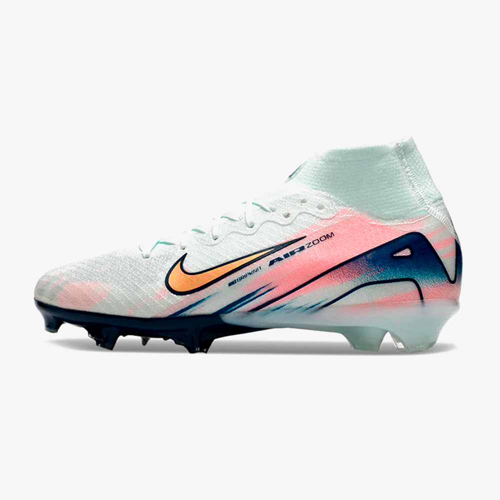 Chuteira Nike Air Zoom Mercurial Superfly 10 Edição Especial Elite MDS9 FG - vista frontal