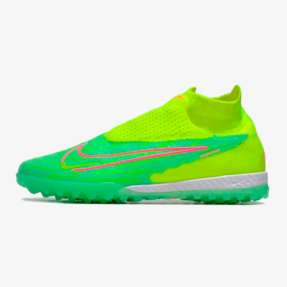 Chuteira Society Nike Gripknit Phantom GX Elite Dynamic Fit TF - vista frontal