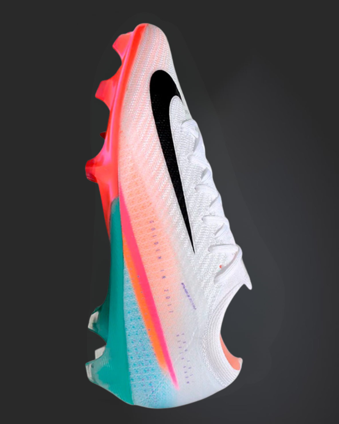 Chuteira Nike AIR Zoom Mercurial Vapor 16 Edição Especial Elite FG - Branca