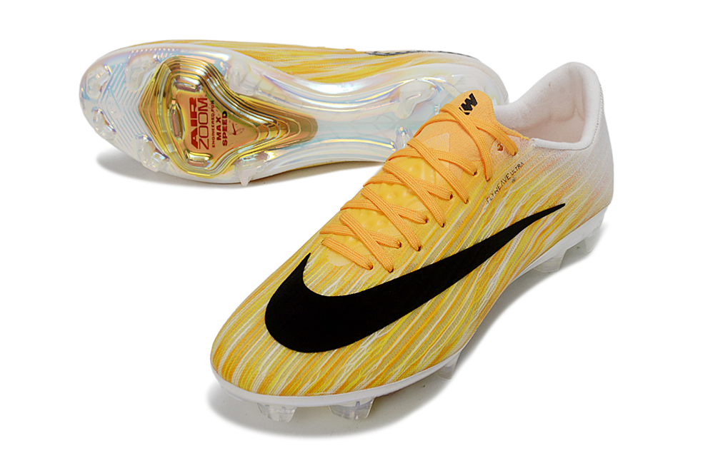 Chuteira Nike Air Zoom Mercurial Superfly 11 Elite FG - Amarelo e Cinza