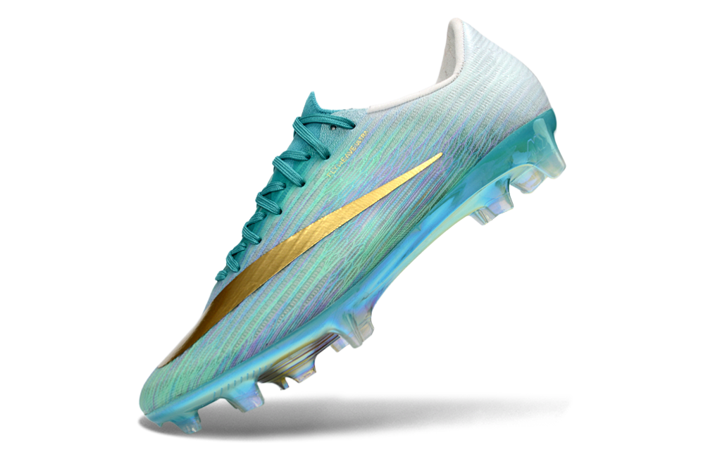 Chuteira Nike Air Zoom Mercurial Superfly 11 Elite FG - Azul e Dourado