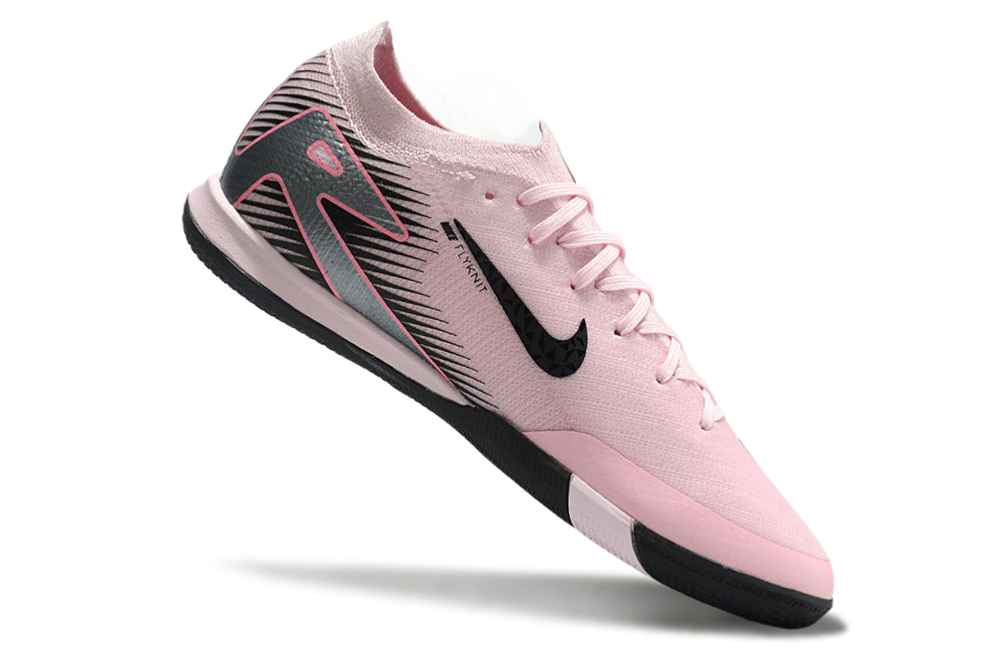 Chuteira Futsal Nike Mercurial Air Zoom Vapor 16 IC - Rosa e Preta