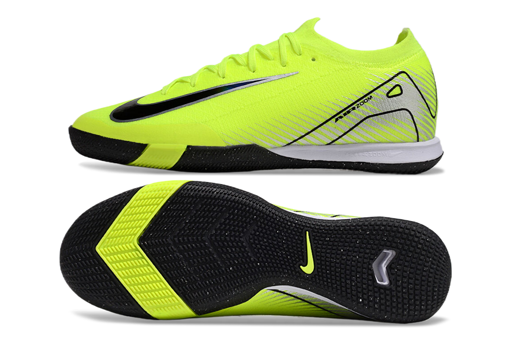 Chuteira Futsal Nike Mercurial Air Zoom Vapor 16 IC - Verde e Preta