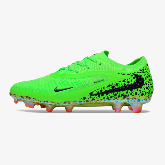 Chuteira Nike Phantom 6 Elite FG - Verde e Preta