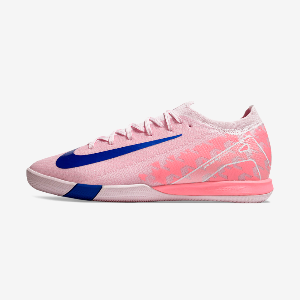 Chuteira Futsal Nike Mercurial Air Zoom Vapor 16 IC - Rosa e Azul