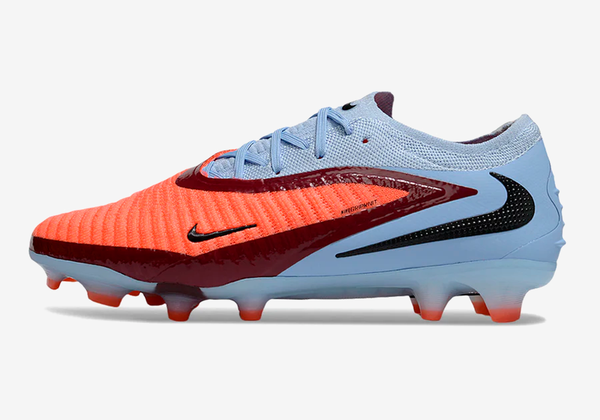 Chuteira Nike Phantom 6 Elite FG - Roxa e Laranja - Pack Scary Good