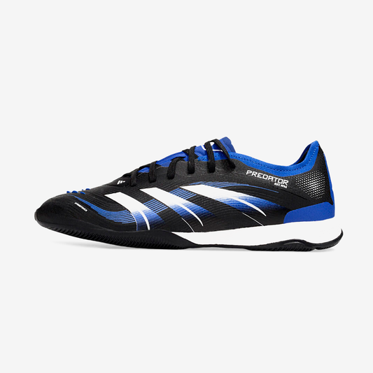 Tênis Futsal Adidas Predator Elite Fold-Over Tongue IC - Preta, Azul e Branca