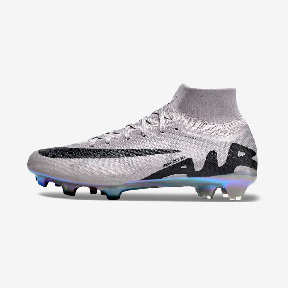 Chuteira Nike Mercurial superfly 9 Air Zoom Ultra FG - Cinza